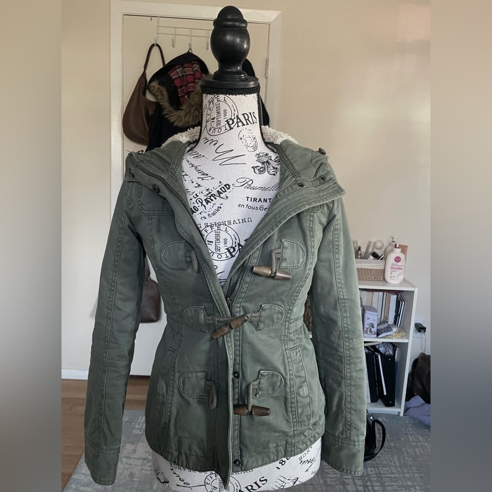 Y2K Abercrombie & Fitch Bella Swan Utility Jacket WOMENS XS